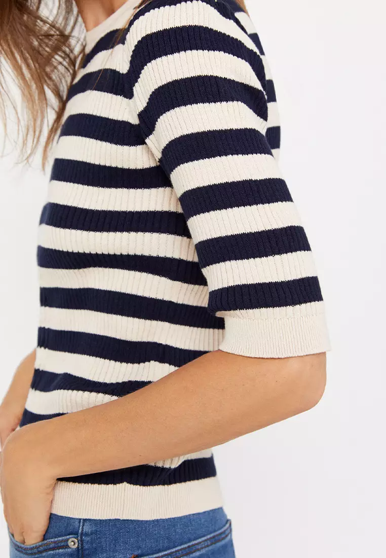 Ribbed Knit Sweater