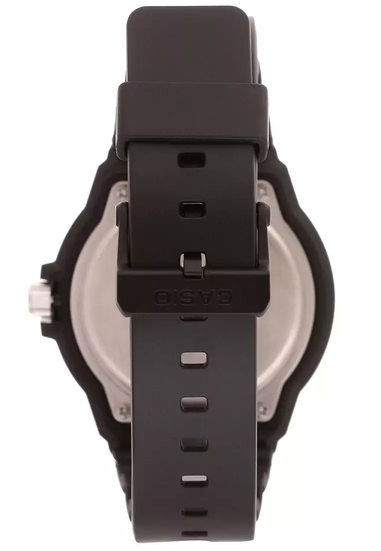 Casio Jam Tangan Pria - Black Blue - Resin - MRW-200H-2BV