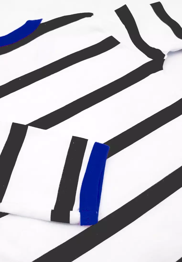 Wakakids Setelan Piyama Bayi Anak Laki Laki Baju Tidur Motif Fire Truck 3193 Biru