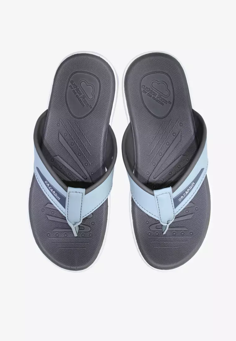 Mens foam best sale flip flops
