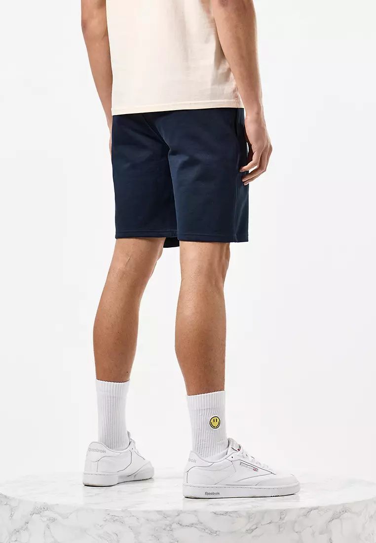 MENS NAVY HAWKINS ZIP POCKET SHORT