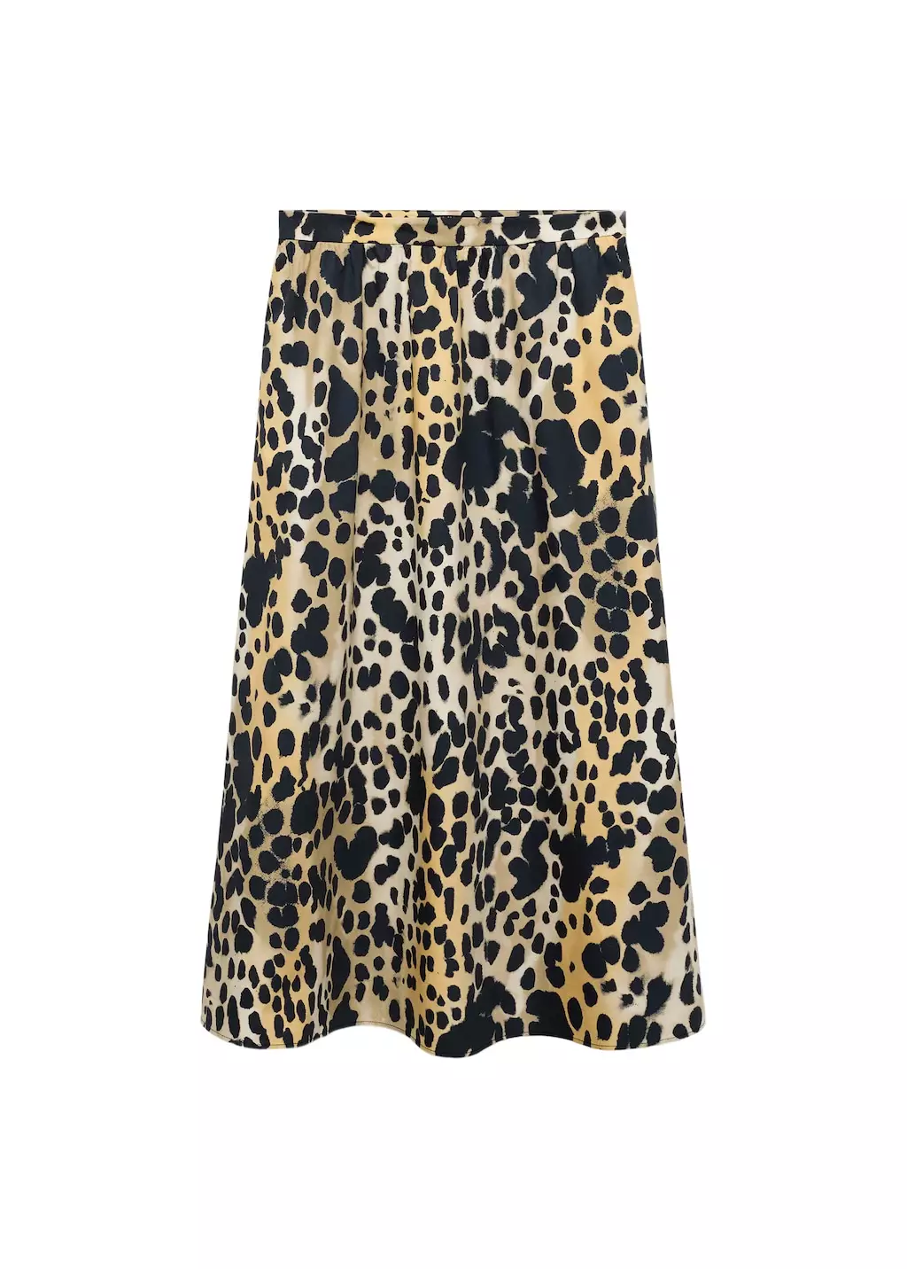Rok midi leopard