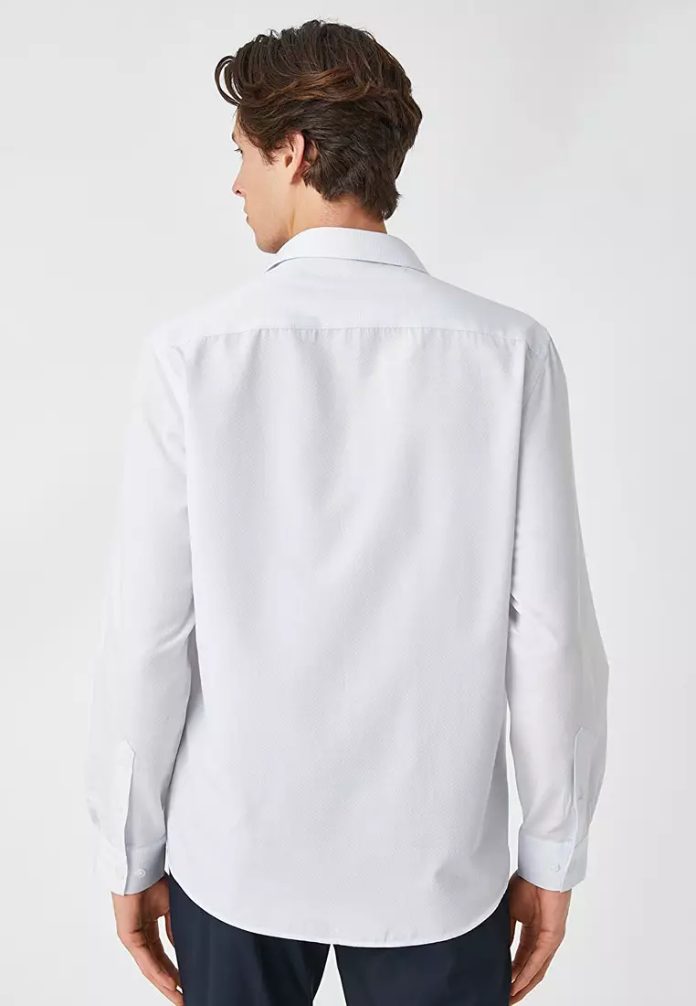 Cheap white clearance long sleeve shirts