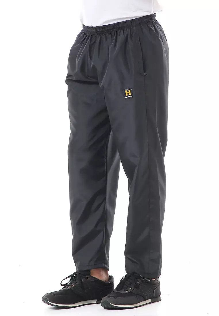 Nemanja Celana Olahraga Panjang Training Pria Sweatpants Waterproof Material Parasut ORIGINAL - Orange Stabilo