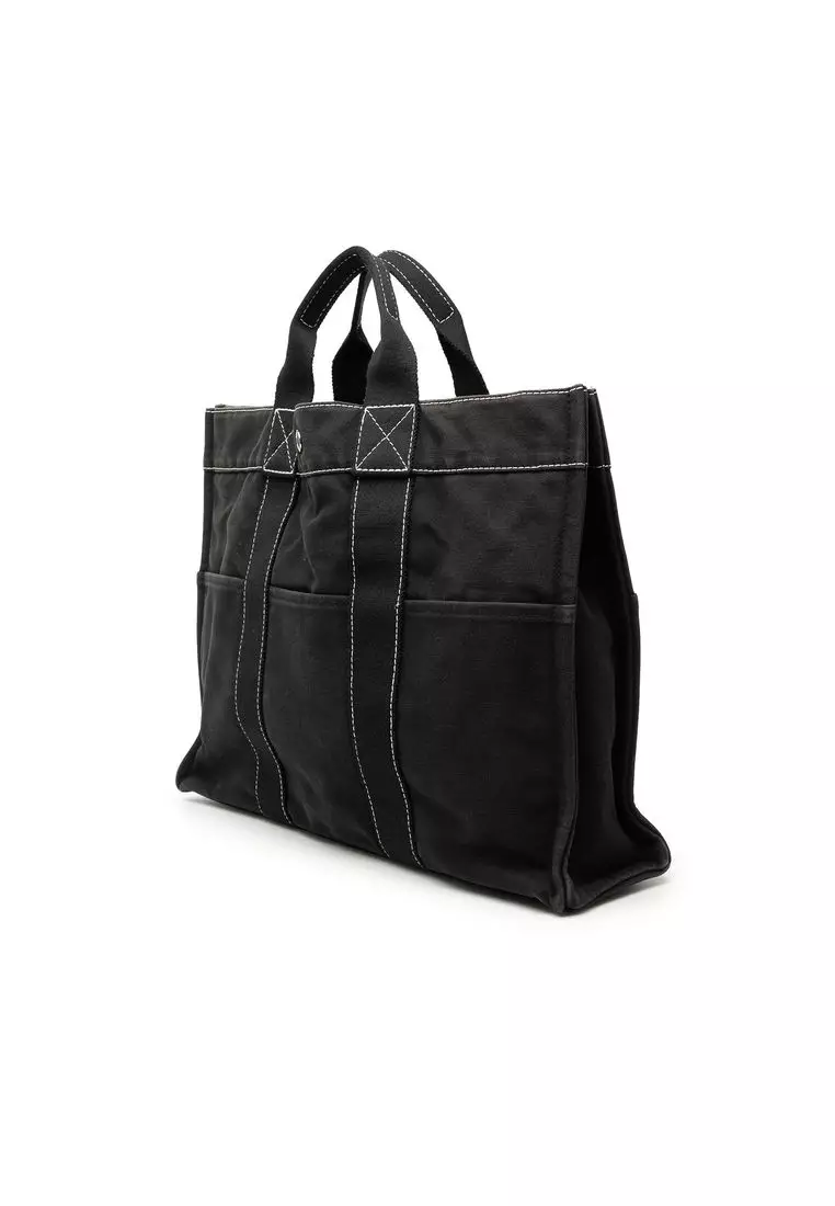 Pre-Loved Hermès Canvas Fourre Tout Mm