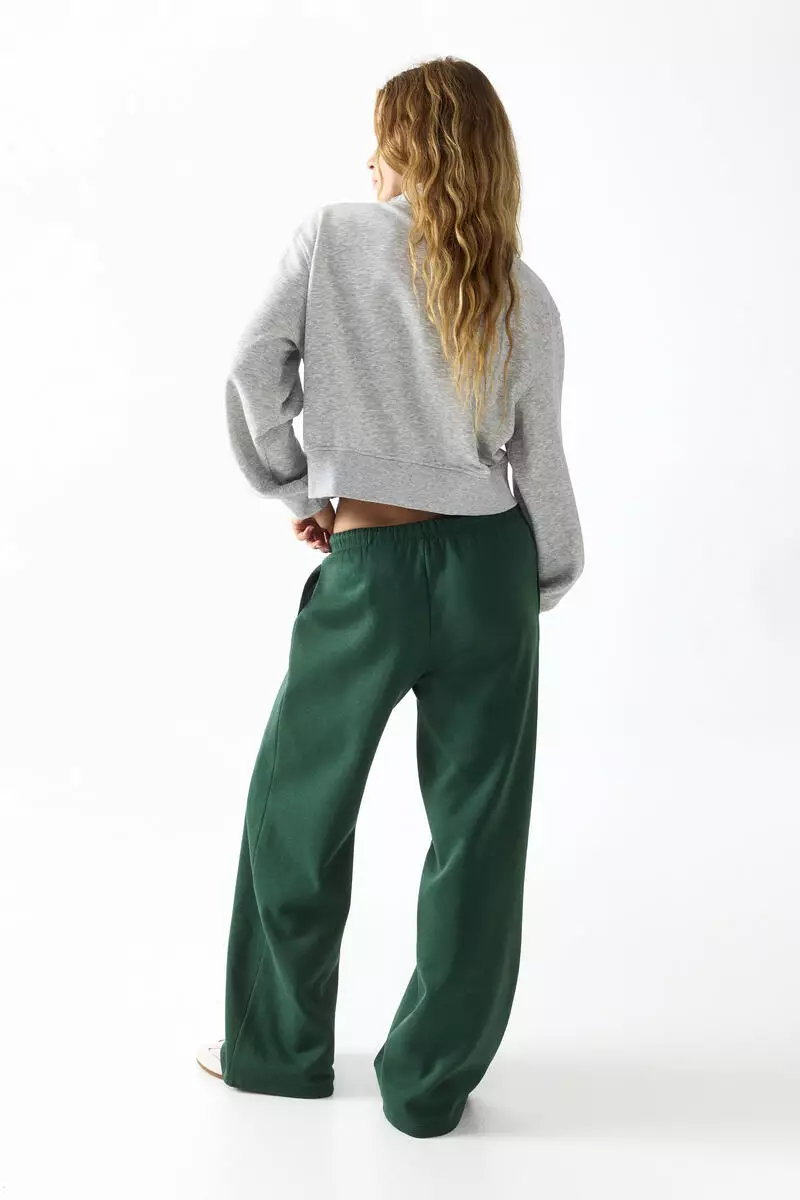 Wide joggers