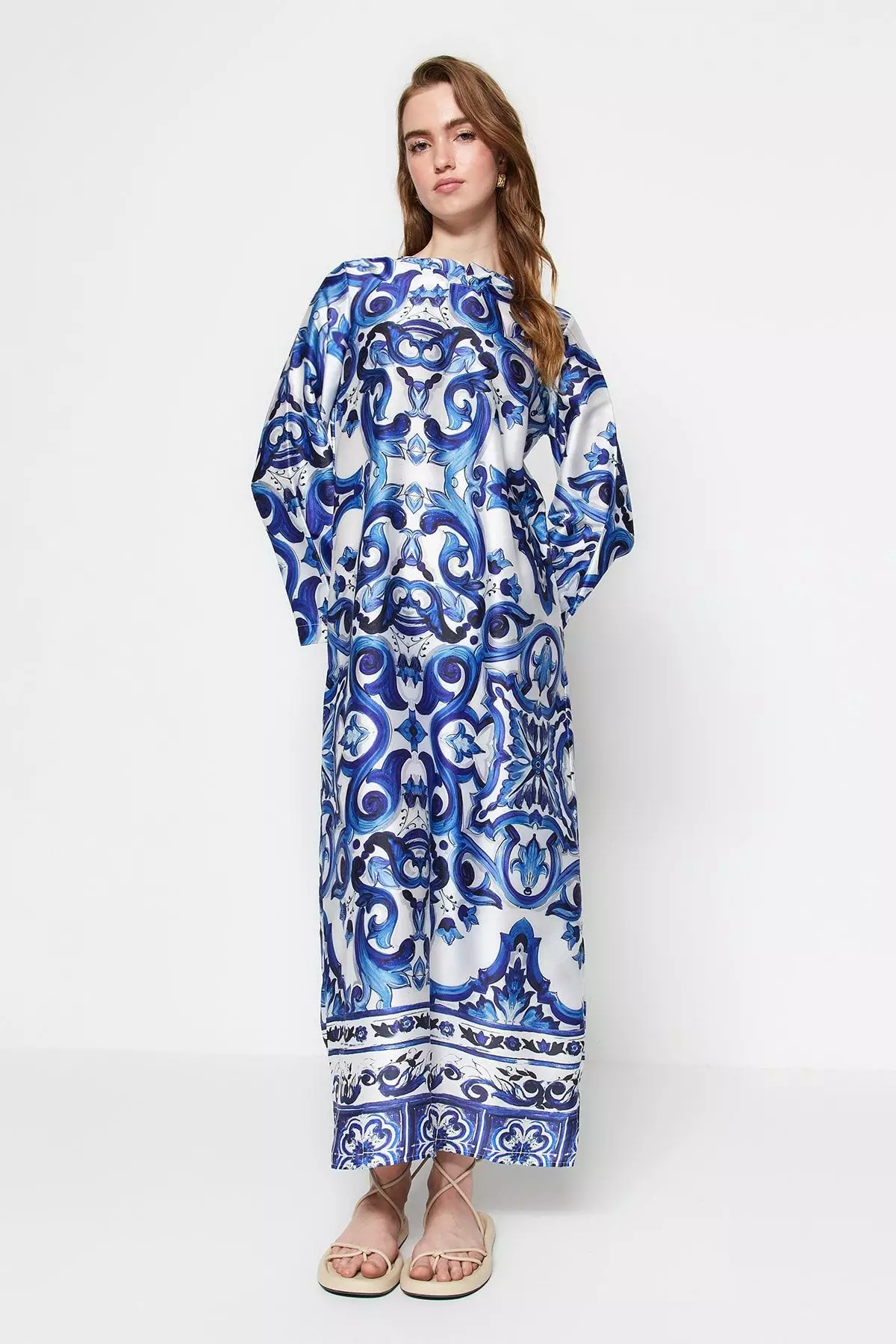 MODEST Print Dress