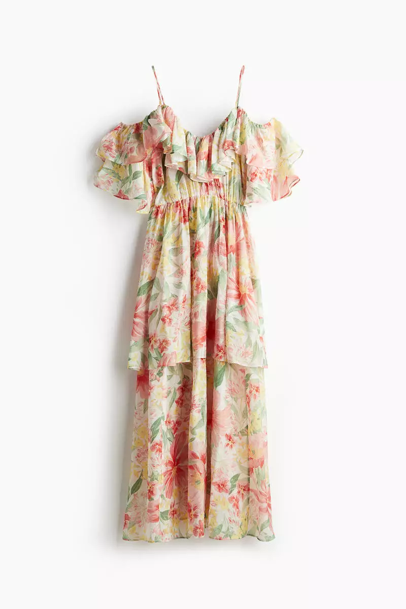 Very cold shoulder dress outlet