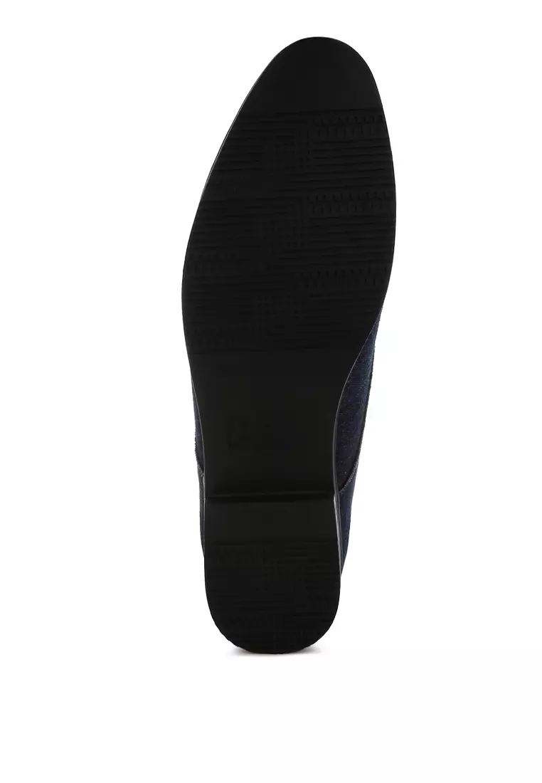 Men's Denim Oxford Shoes