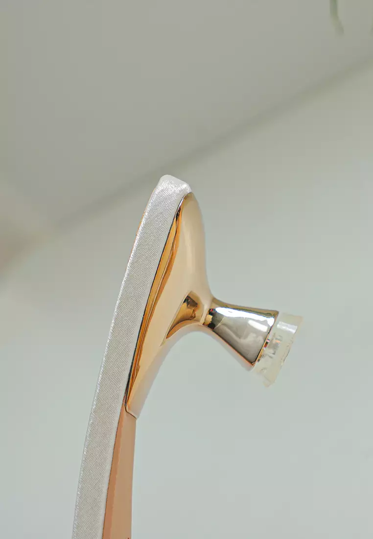 Pearl Satin Slippers BY8745-21