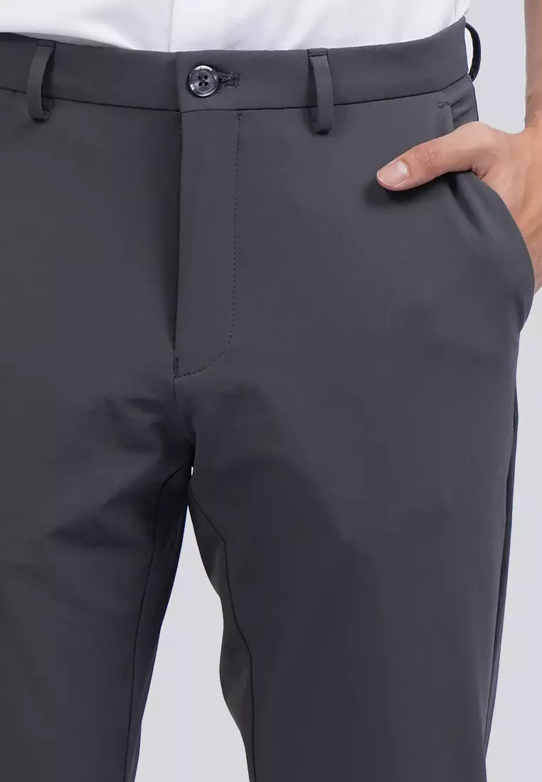 Basic Slim Fit Casual Pants