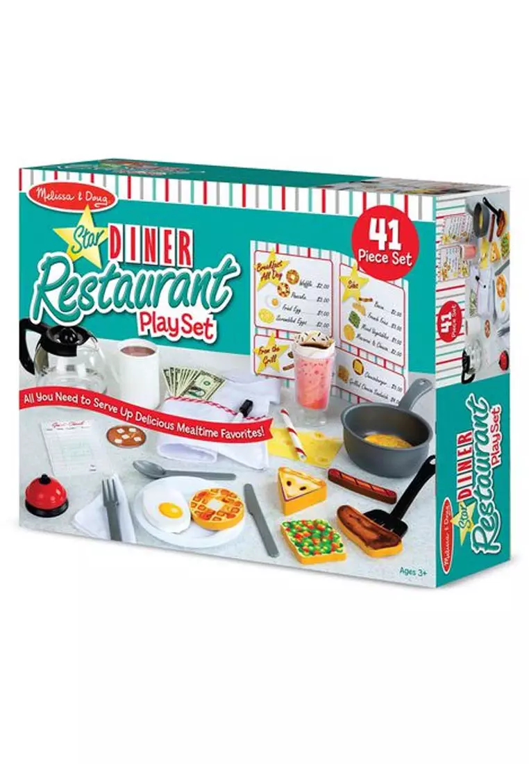 Melissa & doug diner 2025 set