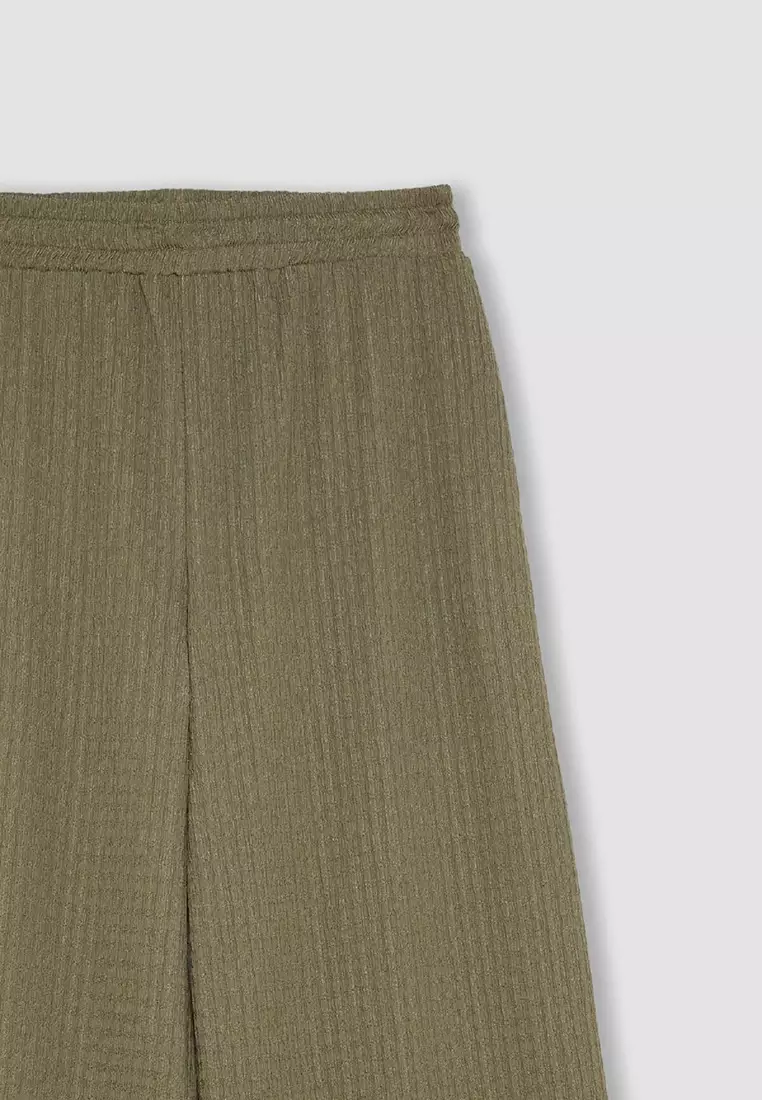 Textured Trousers