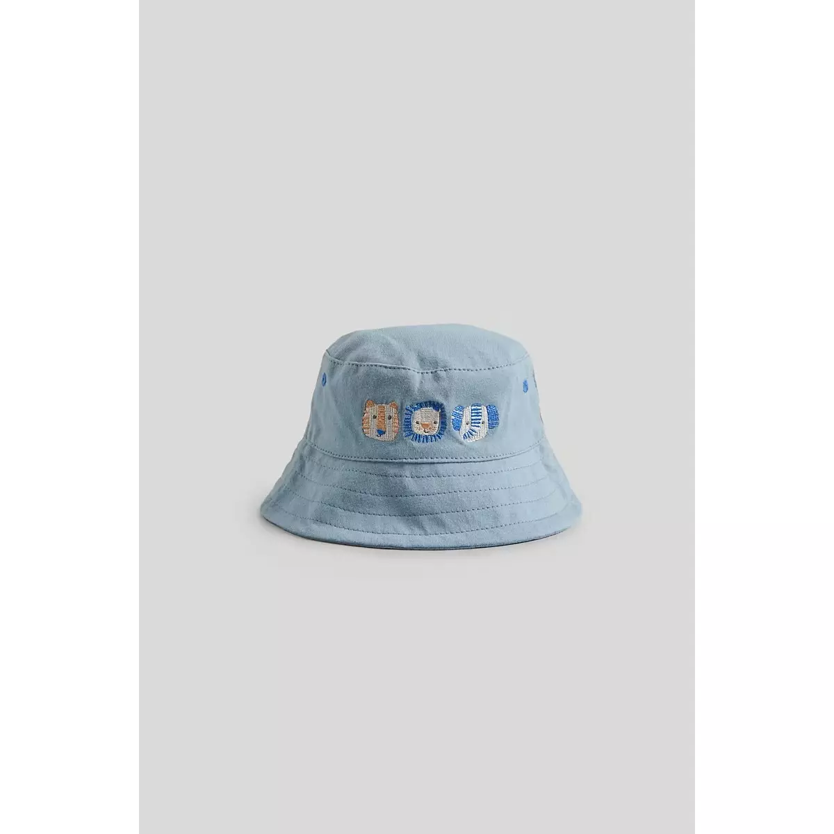 Mothercare Blue Animal UPF50+ Sun Hat - Topi Bayi Laki-laki (Biru)