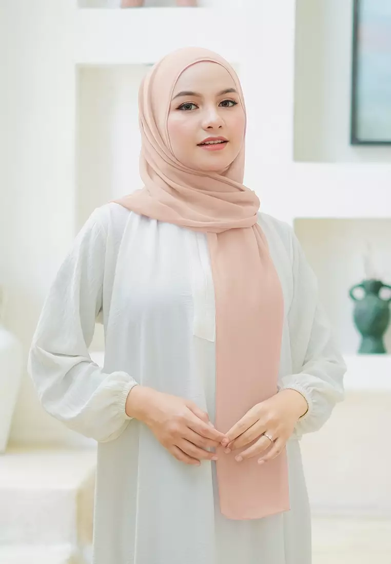 HIJAB INSTAN LATIFA - LIGHT PEACH
