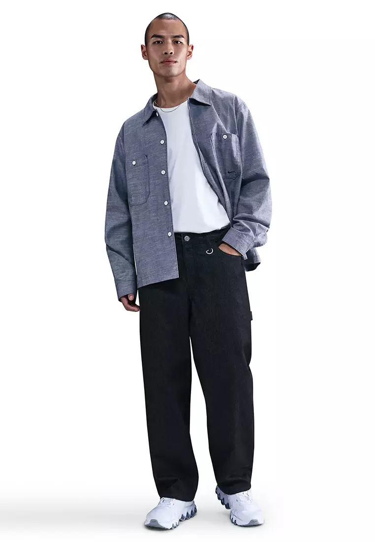 Sportswear Loose Denim Pants