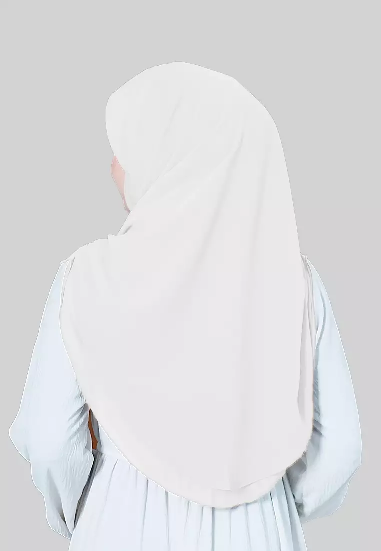 HIJAB INSTAN IRISH - BROKEN WHITE
