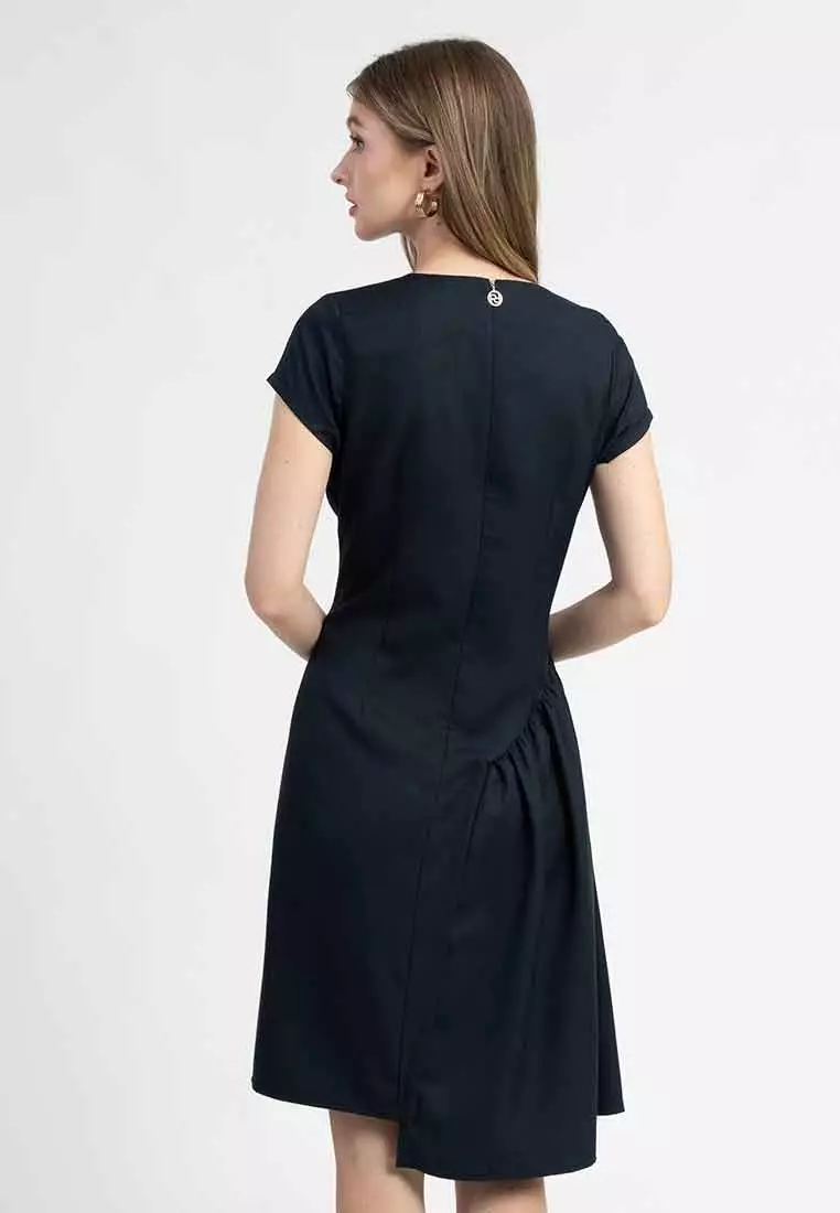 Eliana Asymmetrical A-Line Dress