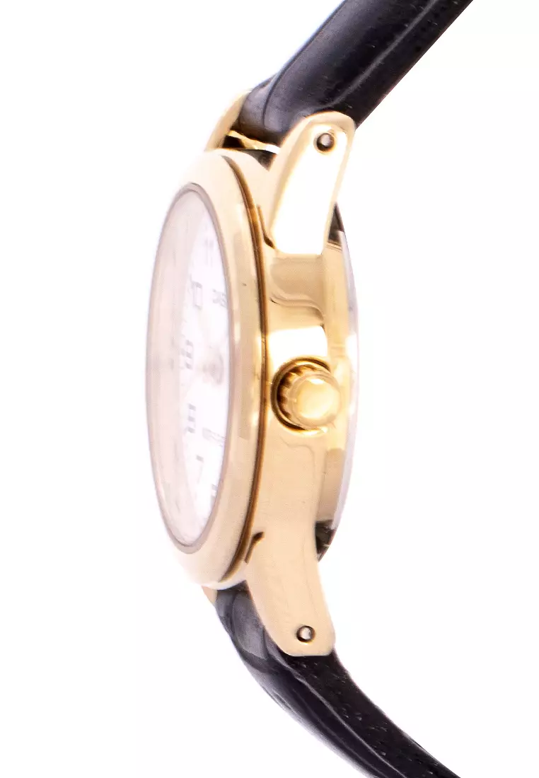 Jam Tangan Wanita-Resin-LTP-V001GL-7BUDF Hitam