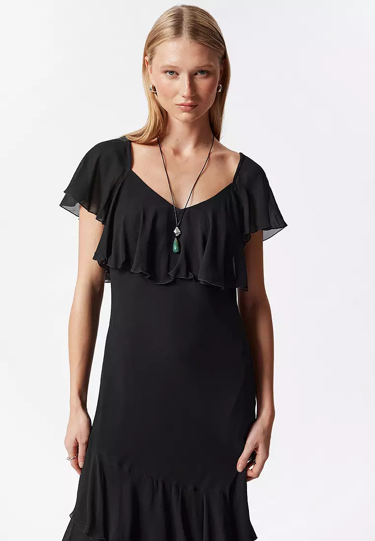 Ruffle Maxi Dress