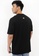 OHNII black OVERSIZED SHIPPING LABEL COTTON JERSEY TSHIRT 30459AAB9ACC15GS_3