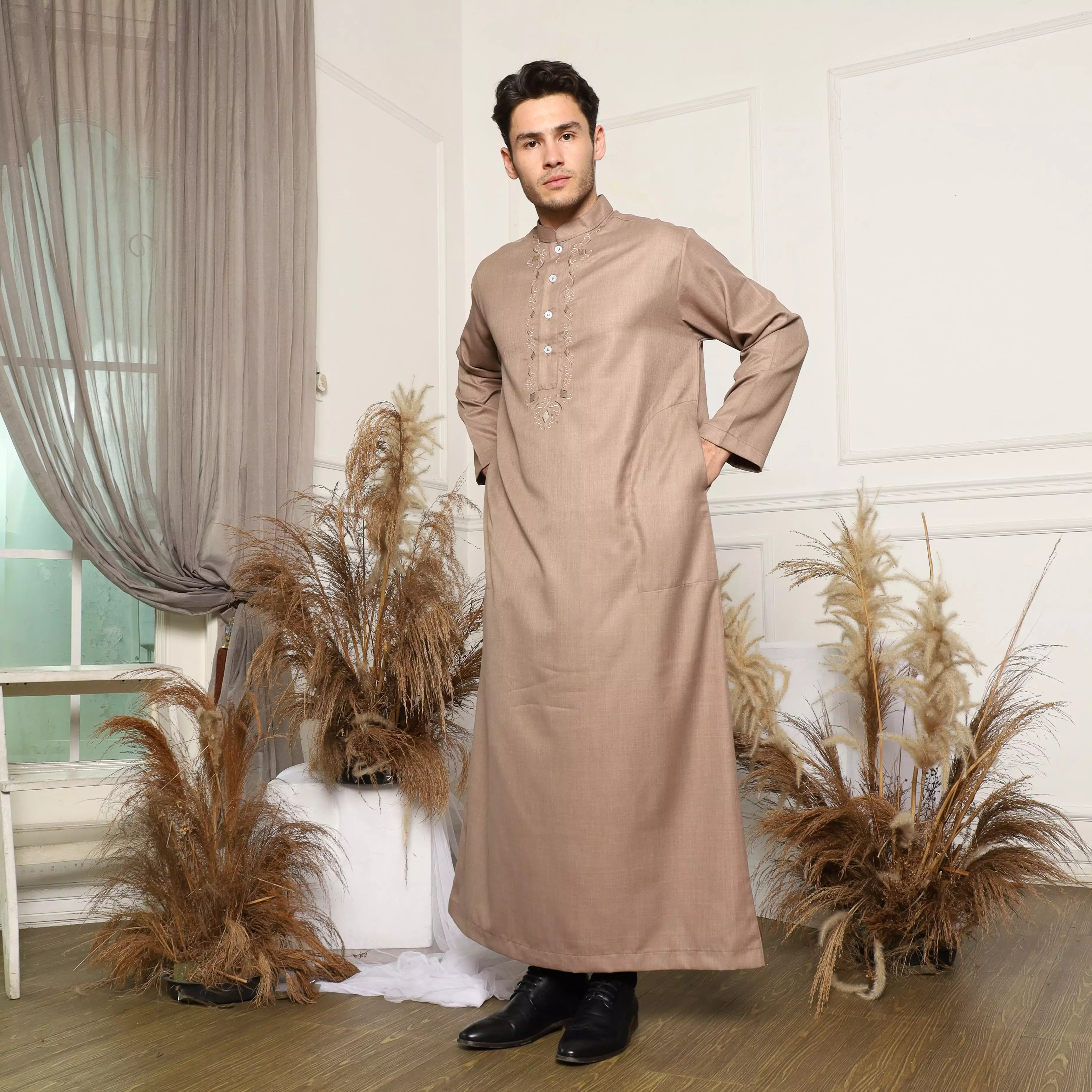 Gamis Pria Sarimbit GP 10 Mocca