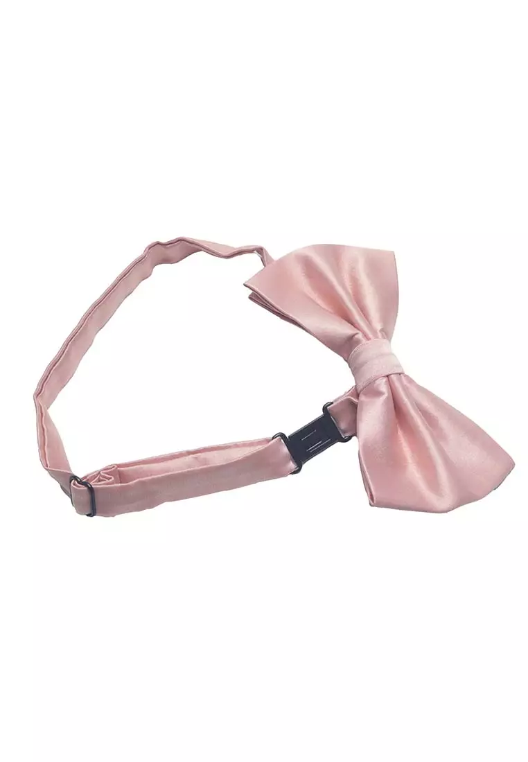 Dasi kupu Bowtie Pink Muda A04