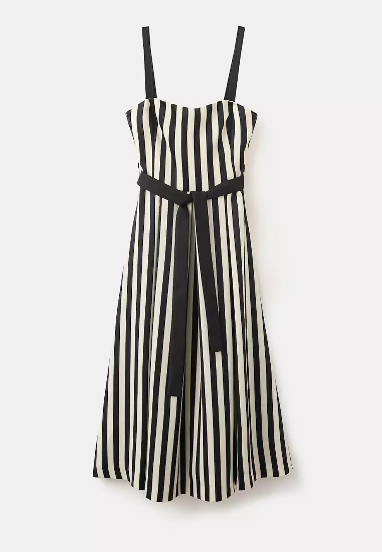 Mango Belt Striped Dress 2026 | Buy Mango Online | ZALORA Hong Kong