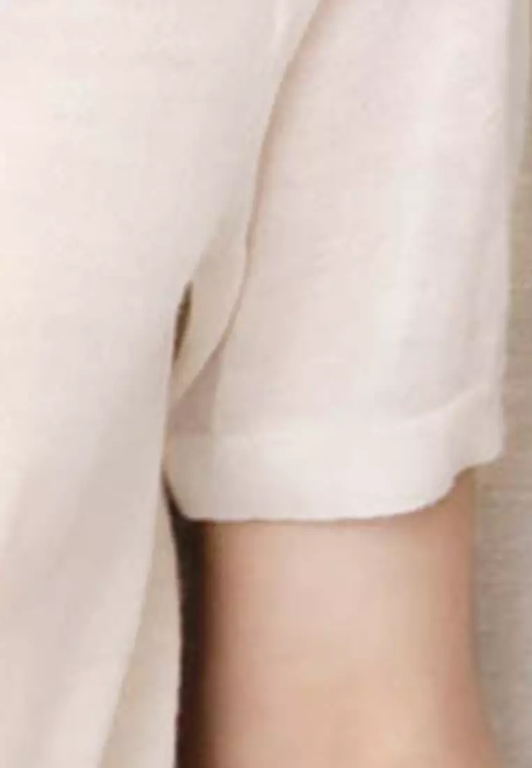 Korean Style Woolen Beaded Ultra-Thin Top A21031903W