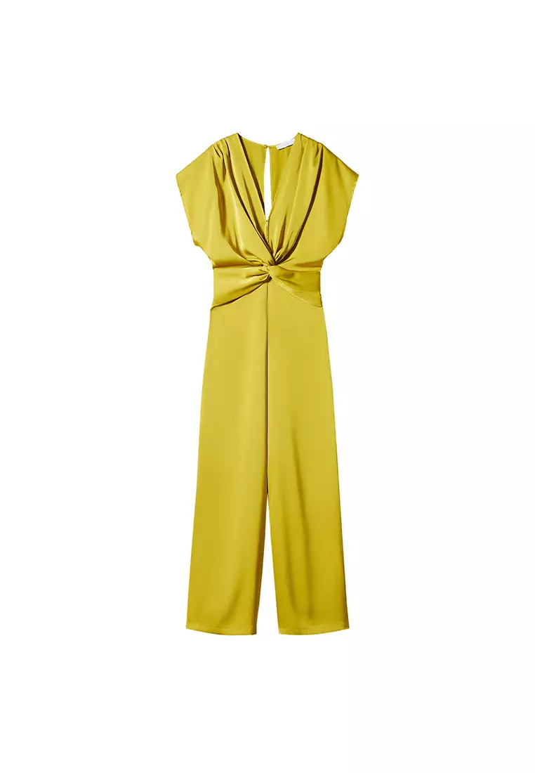 Buy Mango Knot Jumpsuit 2024 Online ZALORA Philippines