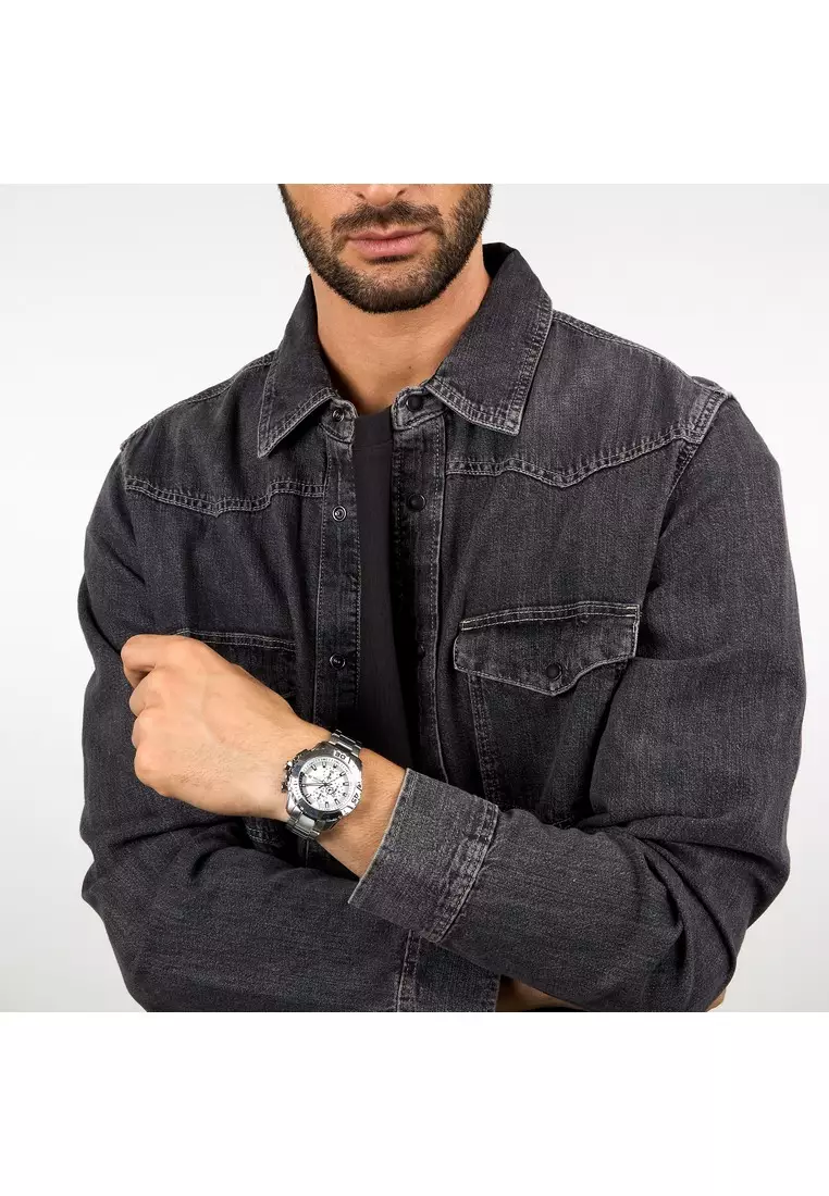 【2 Years Warranty】Sector Legend White 43mm Men's Quartz Watch R3273735007