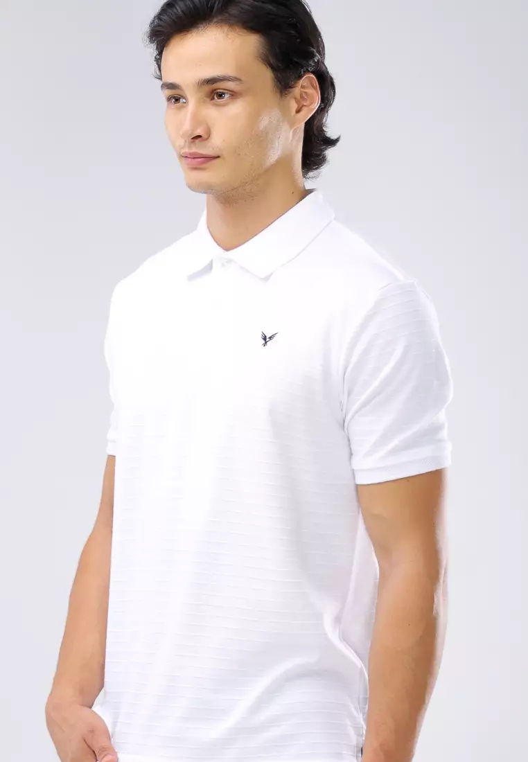 Collared Short Sleeves Comfort Fit