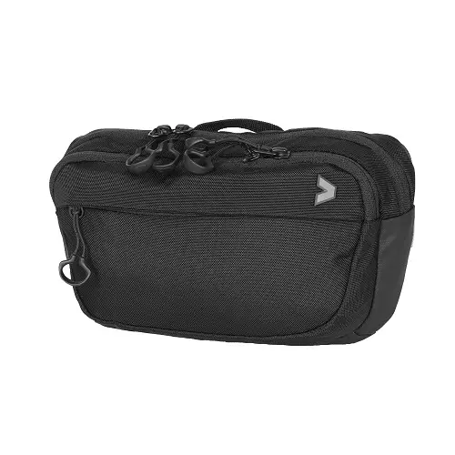 Kalibre Tas Pinggang Pria Waist Bag Crevont 1L Black 921859000
