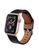 Kings Collection black Black Genuine Leather Apple Watch Band 42MM / 44MM (KCWATCH1193) 91BC5AC6381AFDGS_2