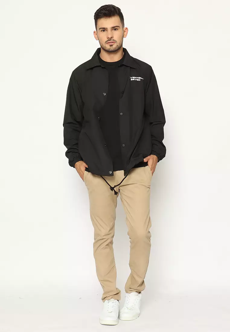 Jaket windbreaker 0023-HANDSKULL NEW