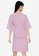 ZALORA BASICS pink Contrast Jersey Sheath Dress 7E485AA9F89571GS_2