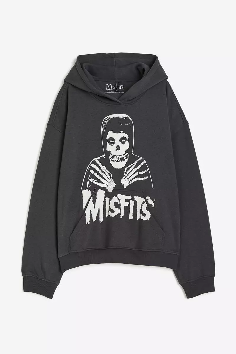 Hooded sweatshirt with motif h&m clearance