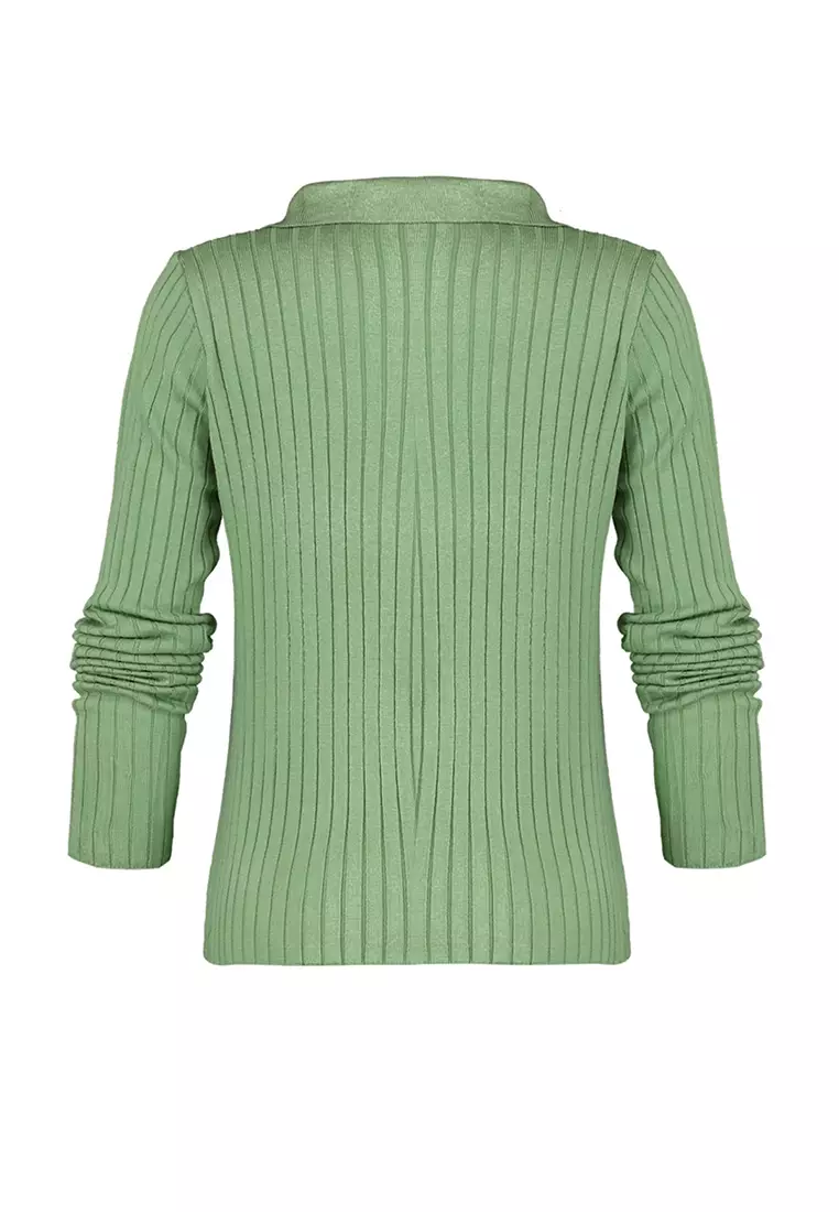 Polo Collar Knitwear Sweater