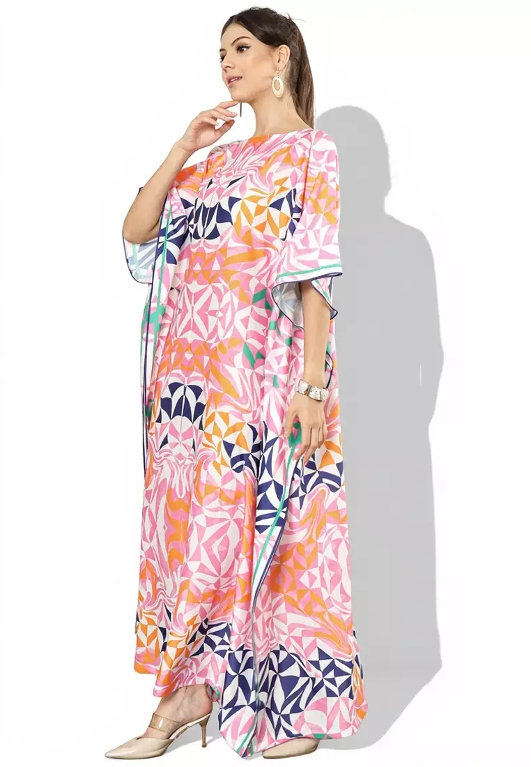 Kanzi Exclusive Short Sleeve Classic Kaftan