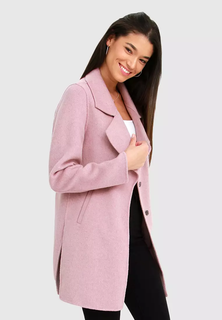 Ex-Boyfriend Wool Blend Oversized Coat