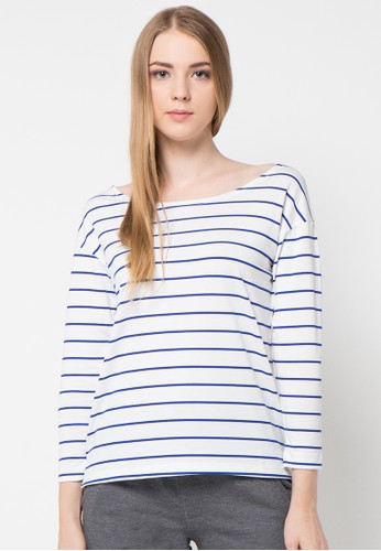 Oversized Stripe T Shirt
