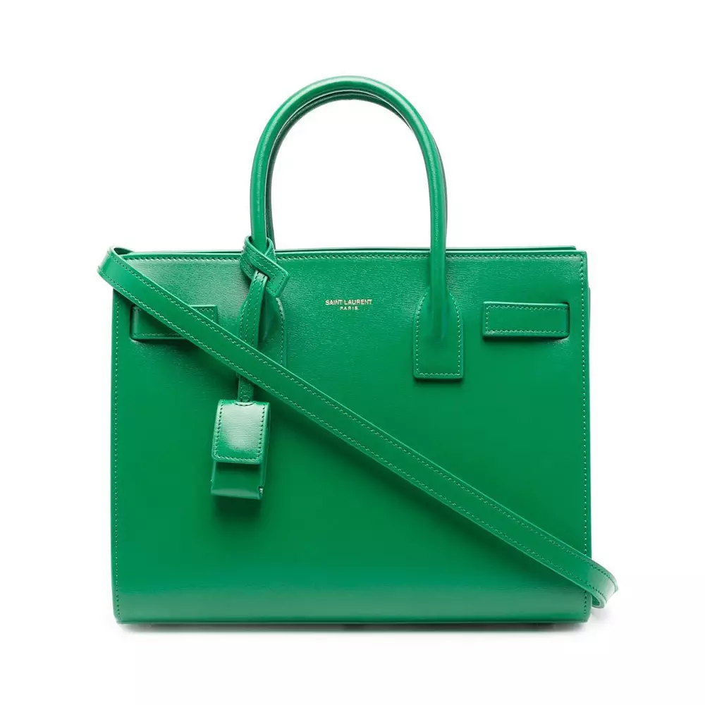 saint laurent green bag