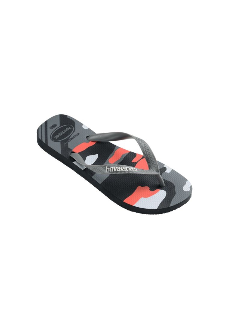 Men Top Camu Flip Flops - New Graphite