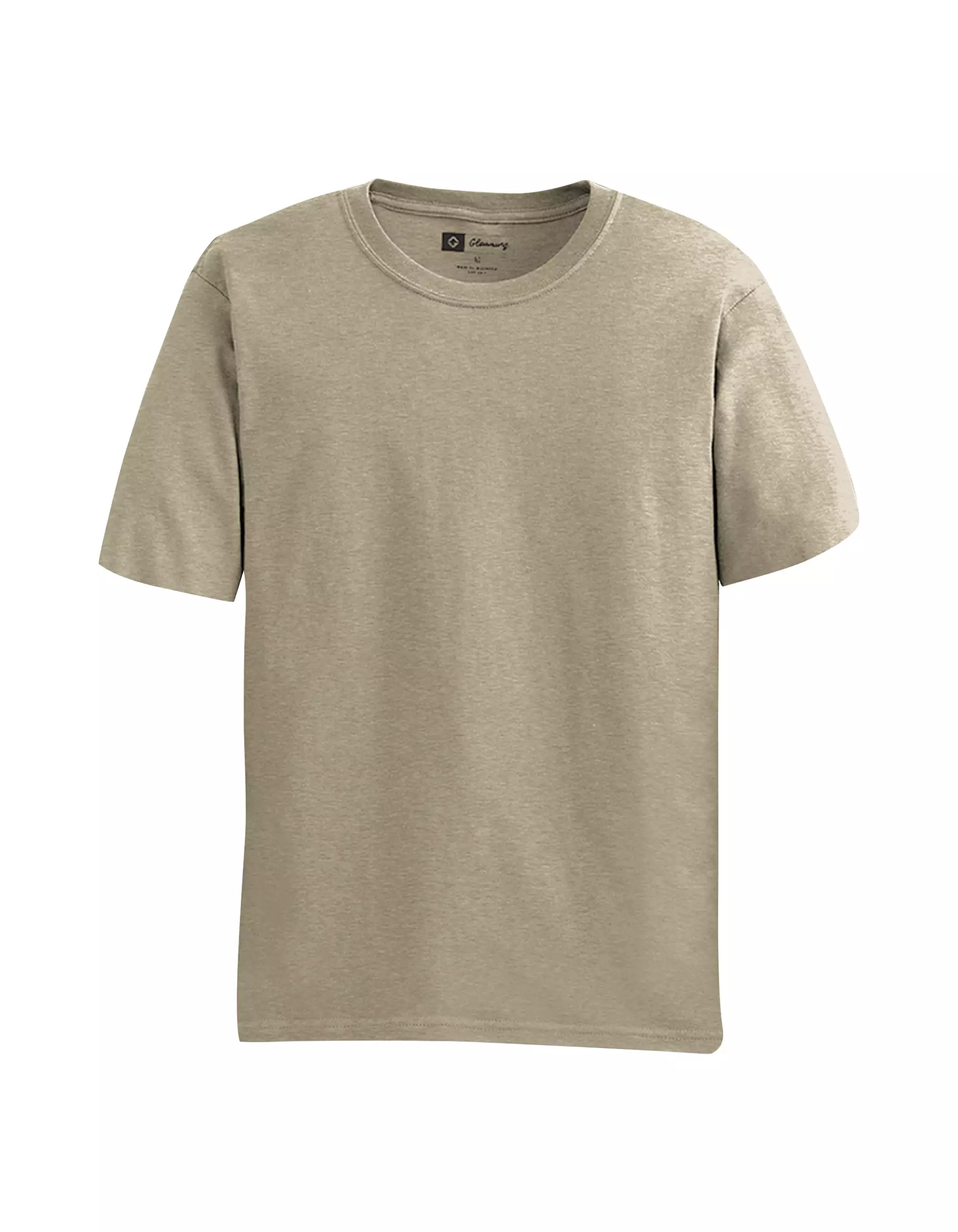 Kaos Polos Cotton Combed 24s BCI Super Soft Taupe Grey Unisex