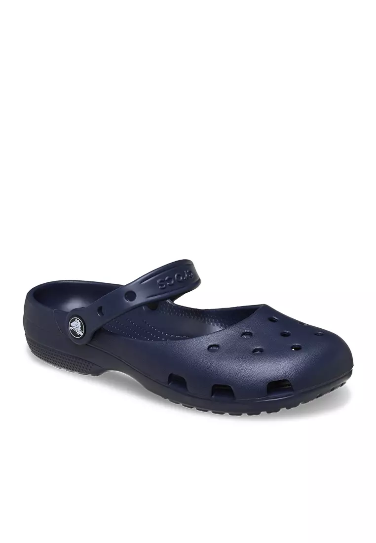 [Get 1 Size Down] Crocs Women Classic Ballet - Navy