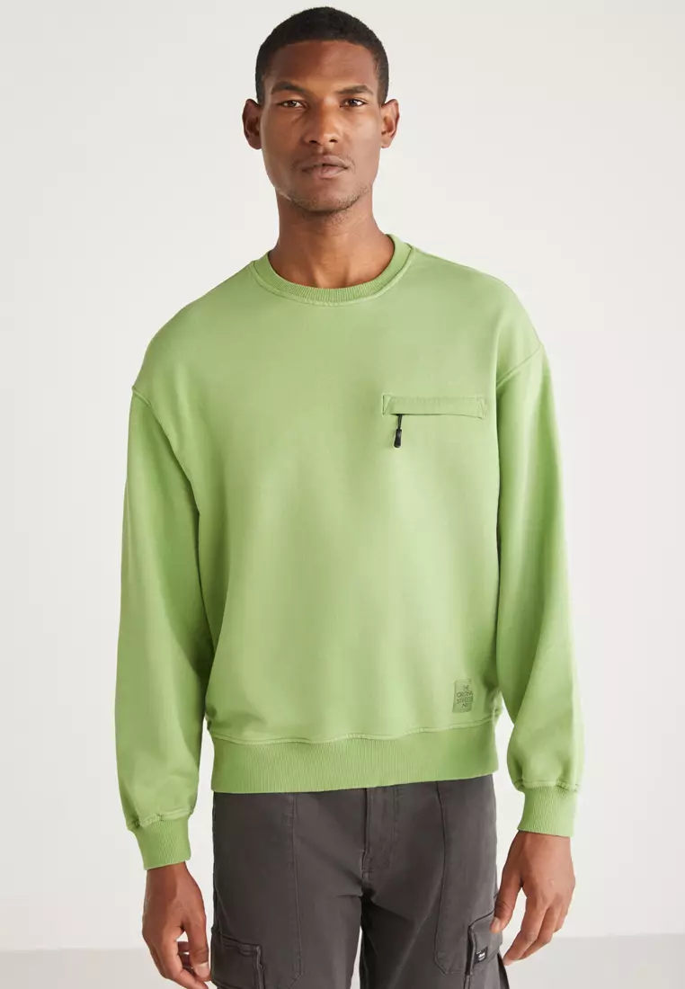 Casper Zipper Pocket Sweatshirt