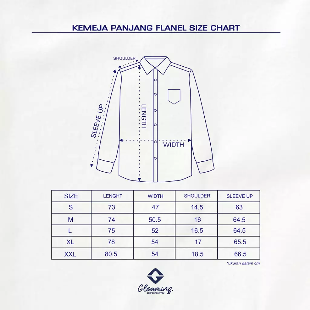 Kemeja Flanel Panjang Martens Unisex