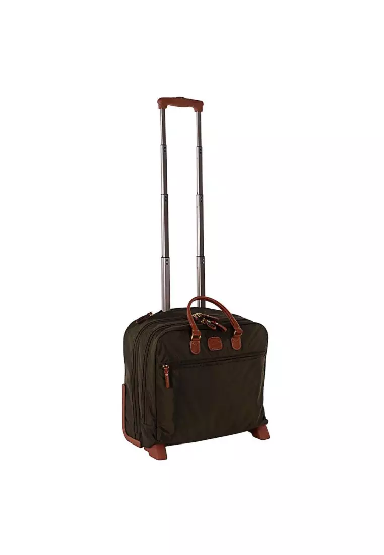 BRIC'S X-Travel Pilotcase Luggage (Olive)