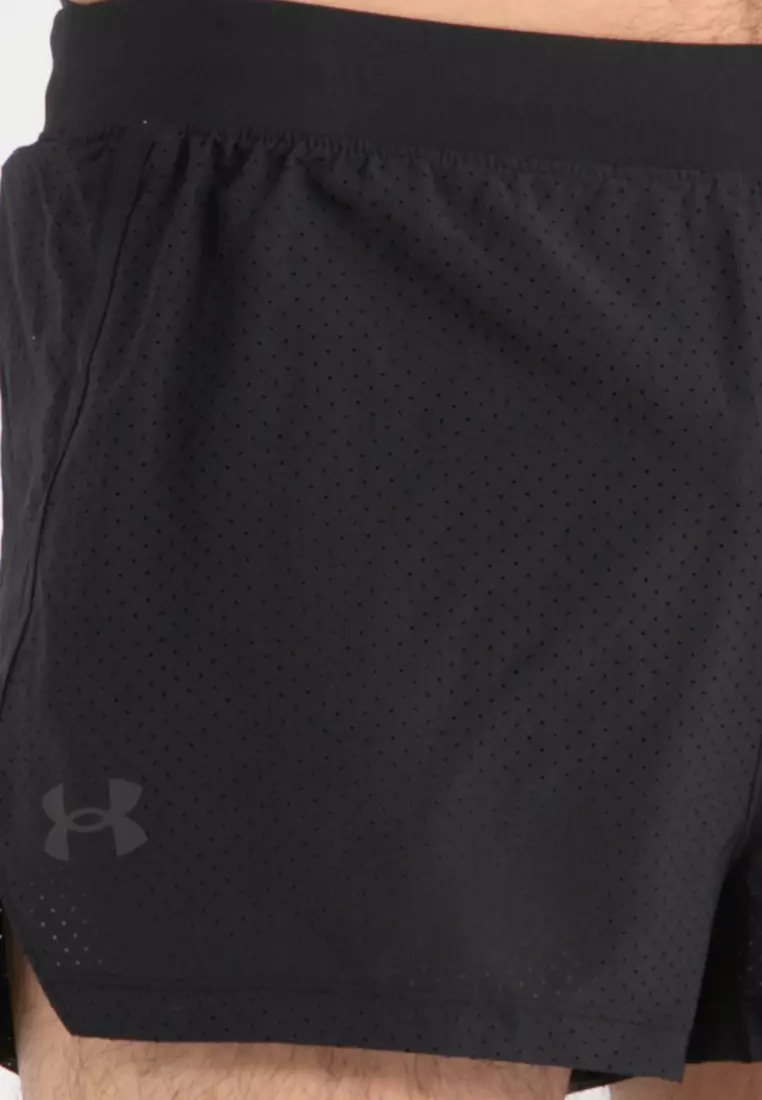 Under armour split hot sale running shorts