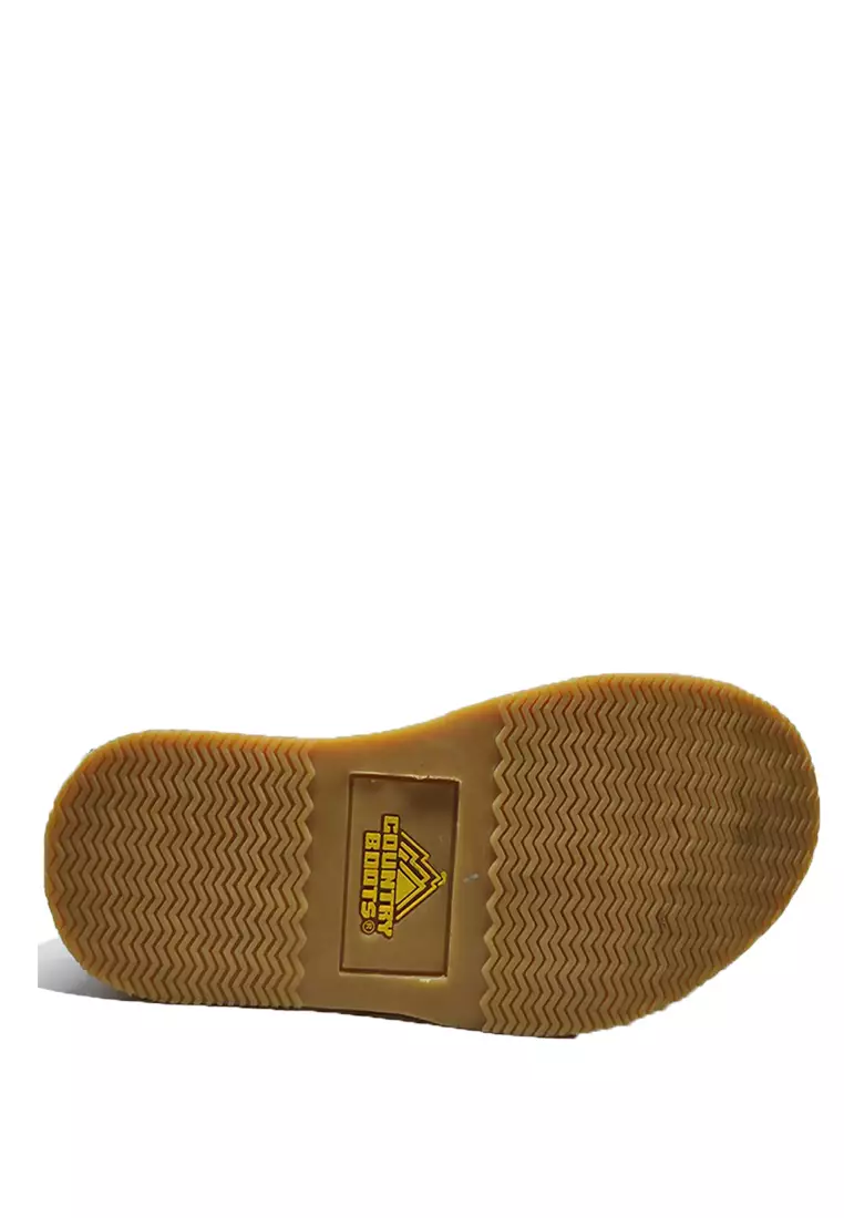 Country Boots SLM Tan Sepatu Safety Boots Pria